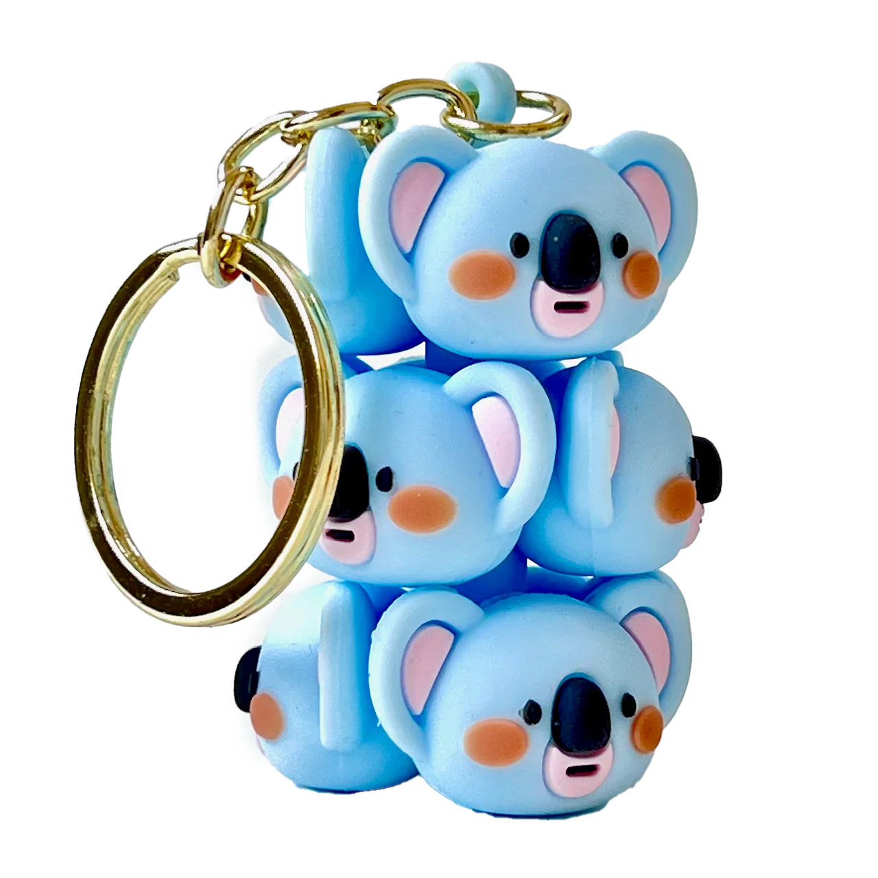 Silly Animals Koala Family Key Charm
