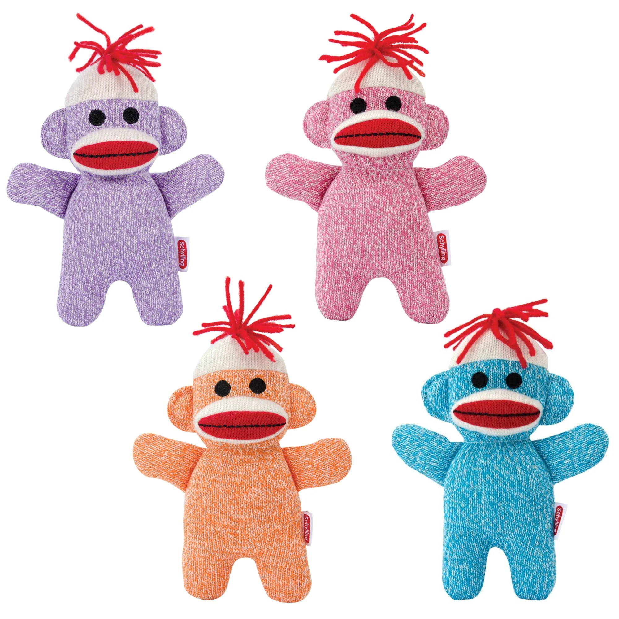 Sock Monkey Babies – Assorted – Sold Individually