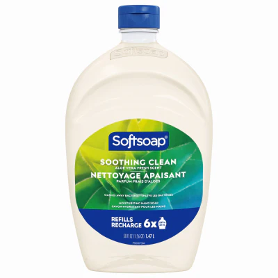 Soft Soap Hand Soap Refill –Aloe –50 oz.