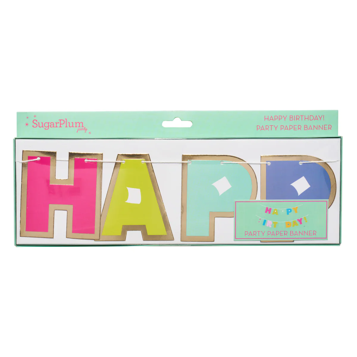Sophistiplate Bright Birthday Banner - Image 2