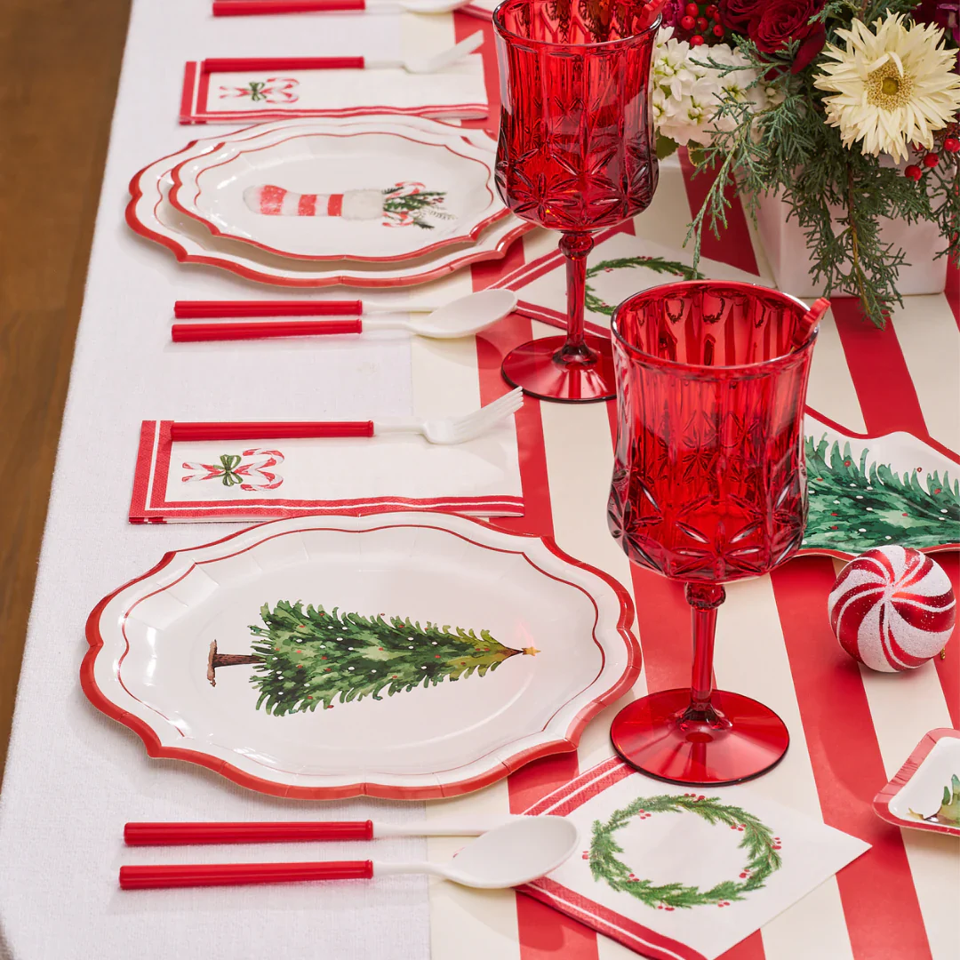 Sophistiplate Merry & Bright Christmas Cocktail Napkins – 20pk - Image 4
