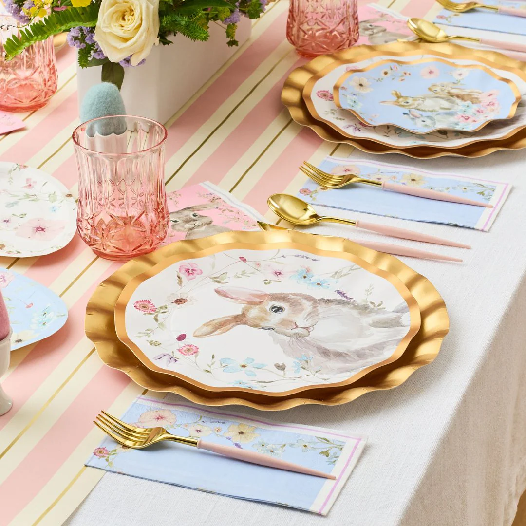 Sophistiplate Paper Guest Towels – Pack of 20 – Charming Easter - Image 3