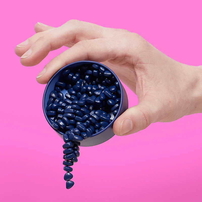 Speks – Mini Crags Magnetic Fidget Putty – Blue Tin – Indigo - Image 2