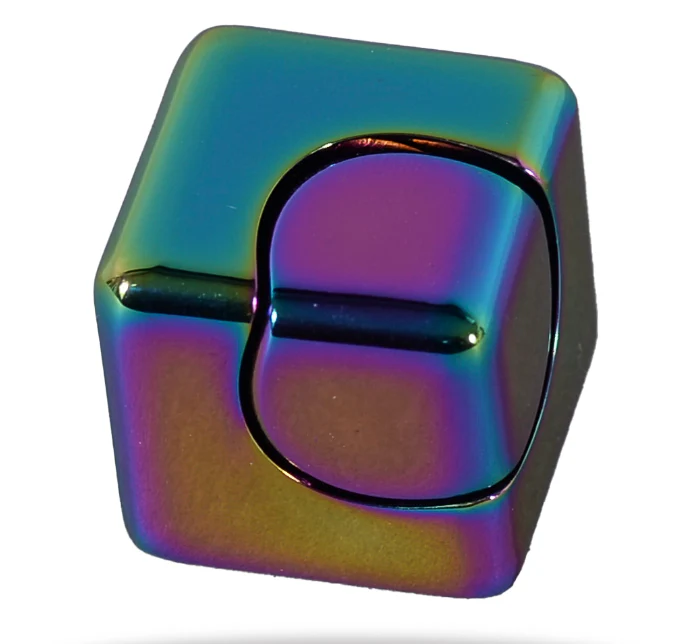 Spin Cube Fidget Spinner – Assorted Colors – Each Sold Separately - Image 3