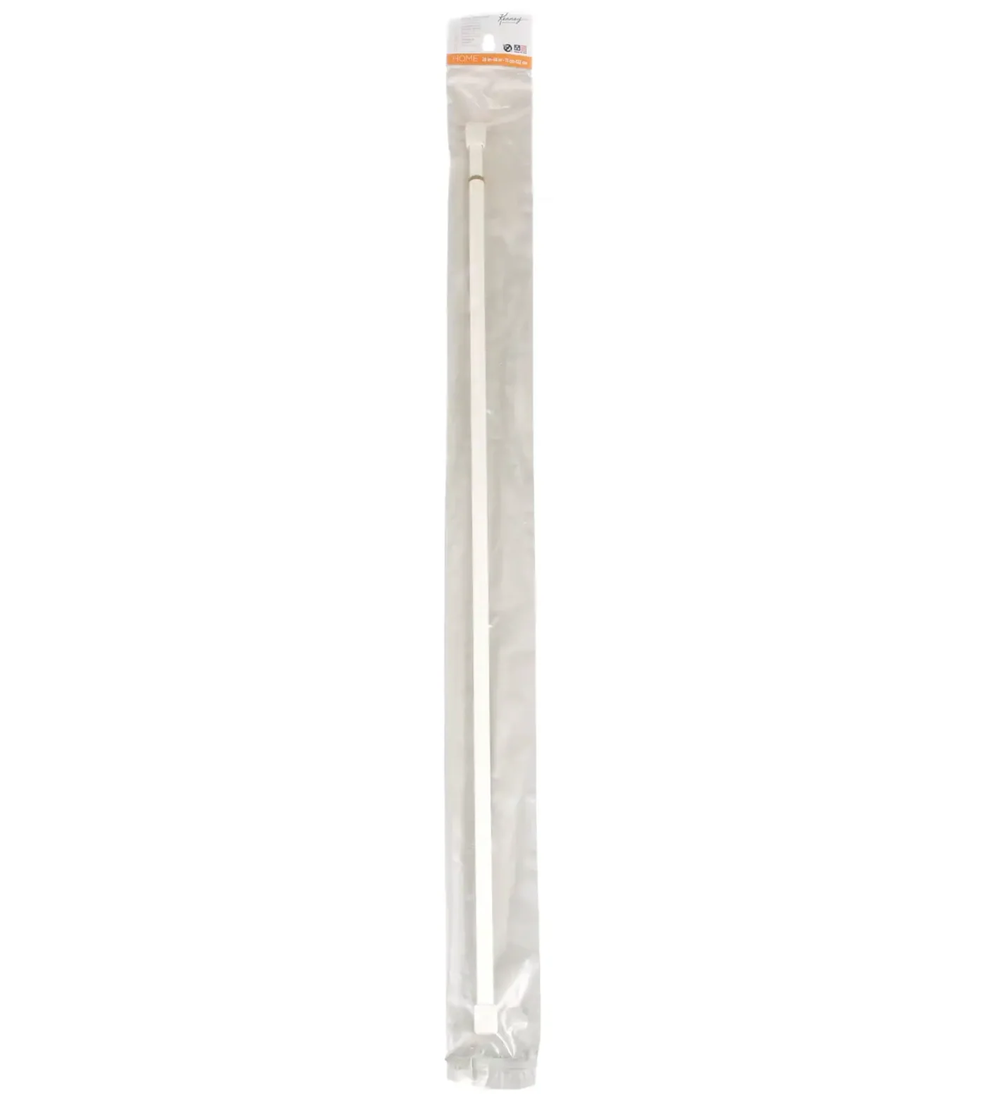 Spring Tension Rod – White – 28" to 48" - Image 2