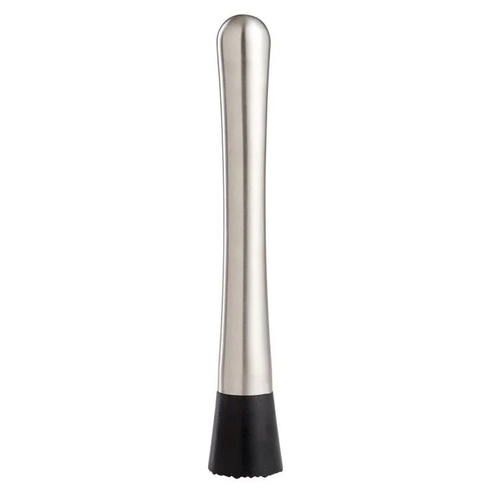 Stainless Steel Bar Muddler With Rounded Handle - Image 2