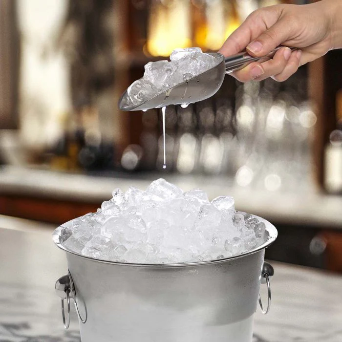 Stainless Steel Slotted Ice Scoop - Image 5