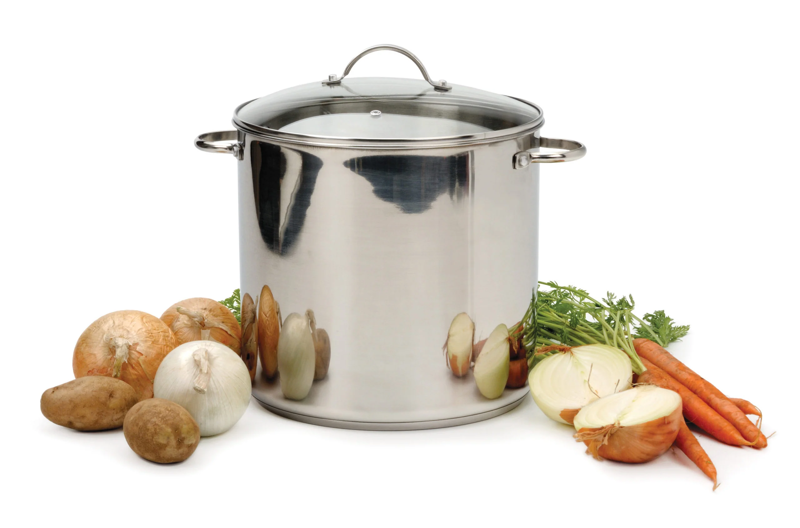 Stainless Steel Stock Pot – 8 QT - Image 2