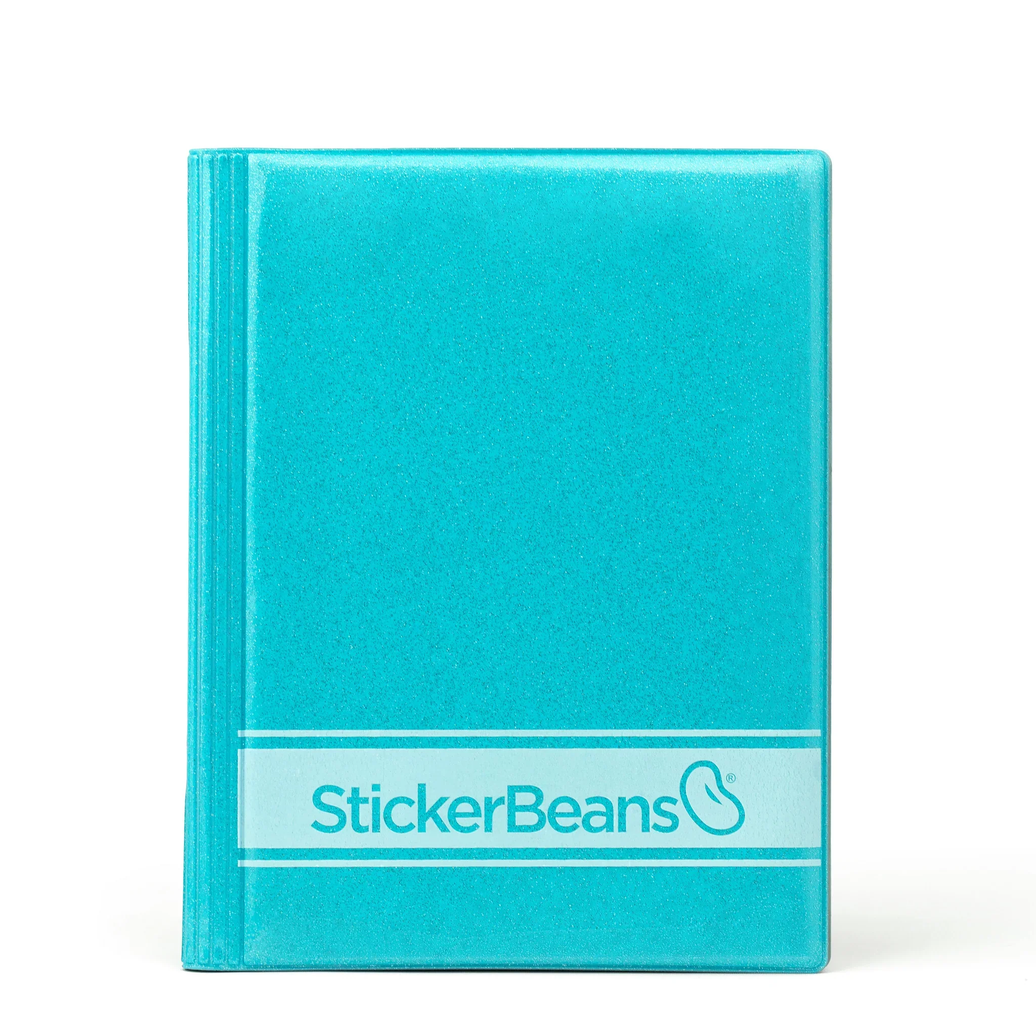 StickerBeans Collector's Book – Turquoise Glitter – 12 Pages With 144 Slots - Image 2