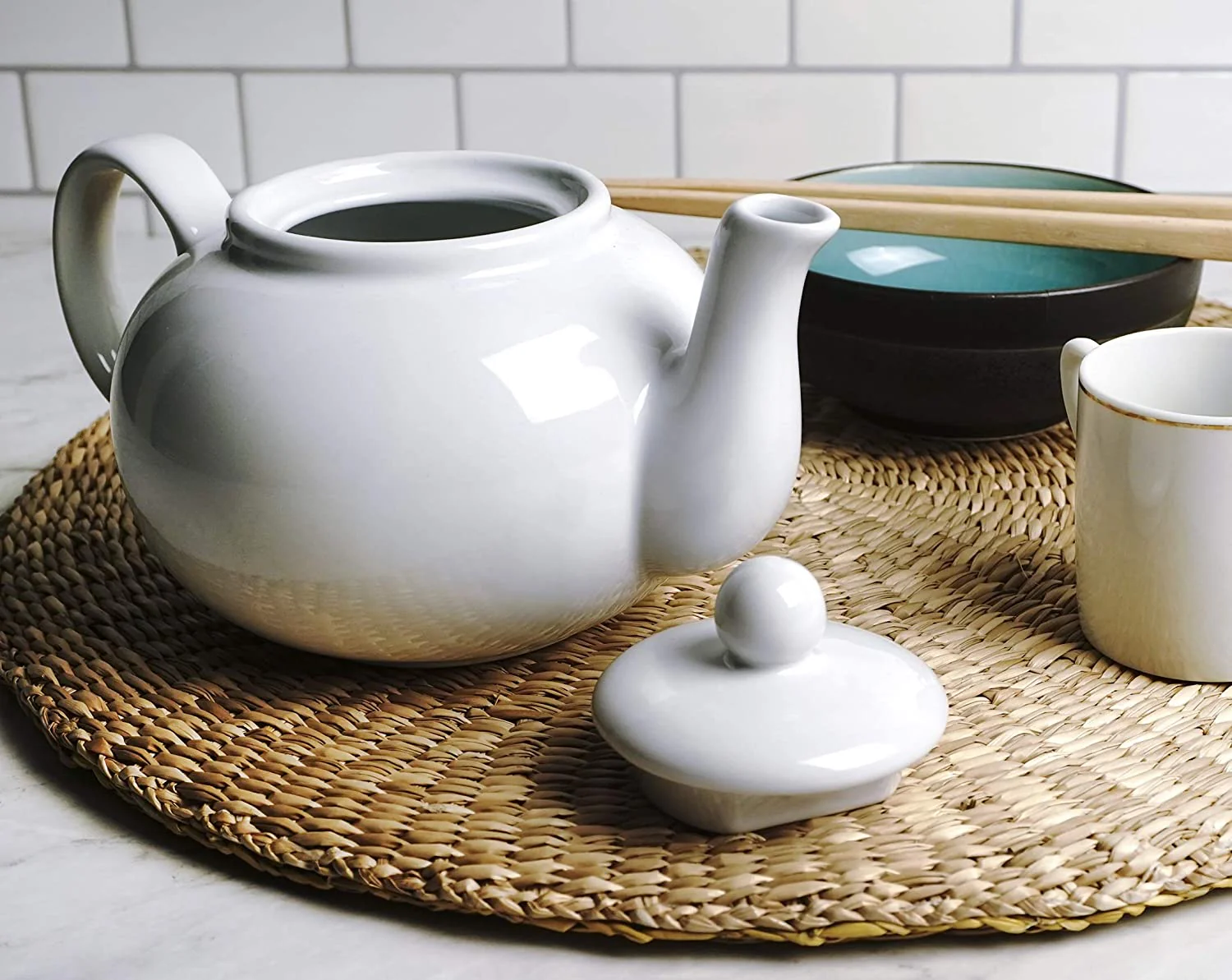 Stoneware Teapot – 16 oz. - Image 3