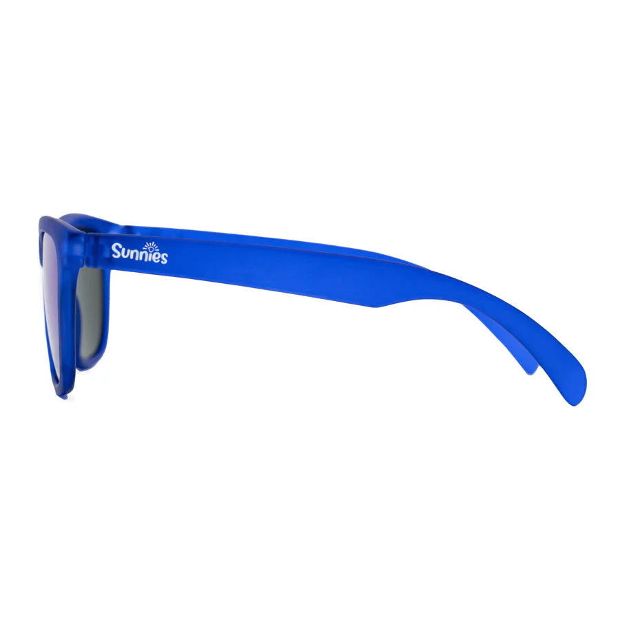 Sunnies Thank You Berry Punch — Blue Frame Sunglasses for Kids - Image 4