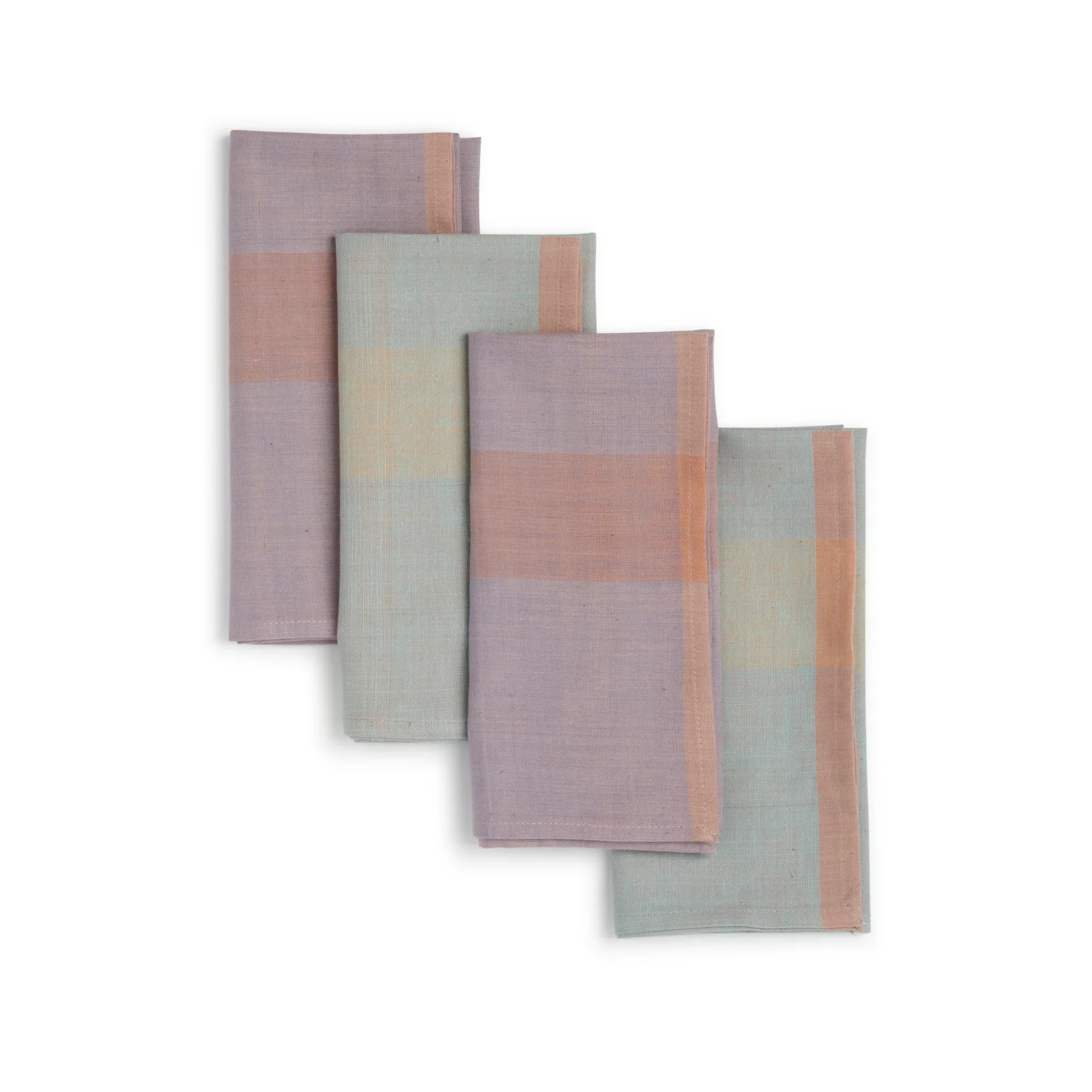 Sustainable Threads Cotton Cloth Napkins – Cupcake Magic – 16" x 16" – Set of 4