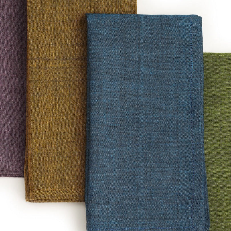 Sustainable Threads Cotton Cloth Napkins – Gems – 16" x 16" – Set of 4 - Image 2