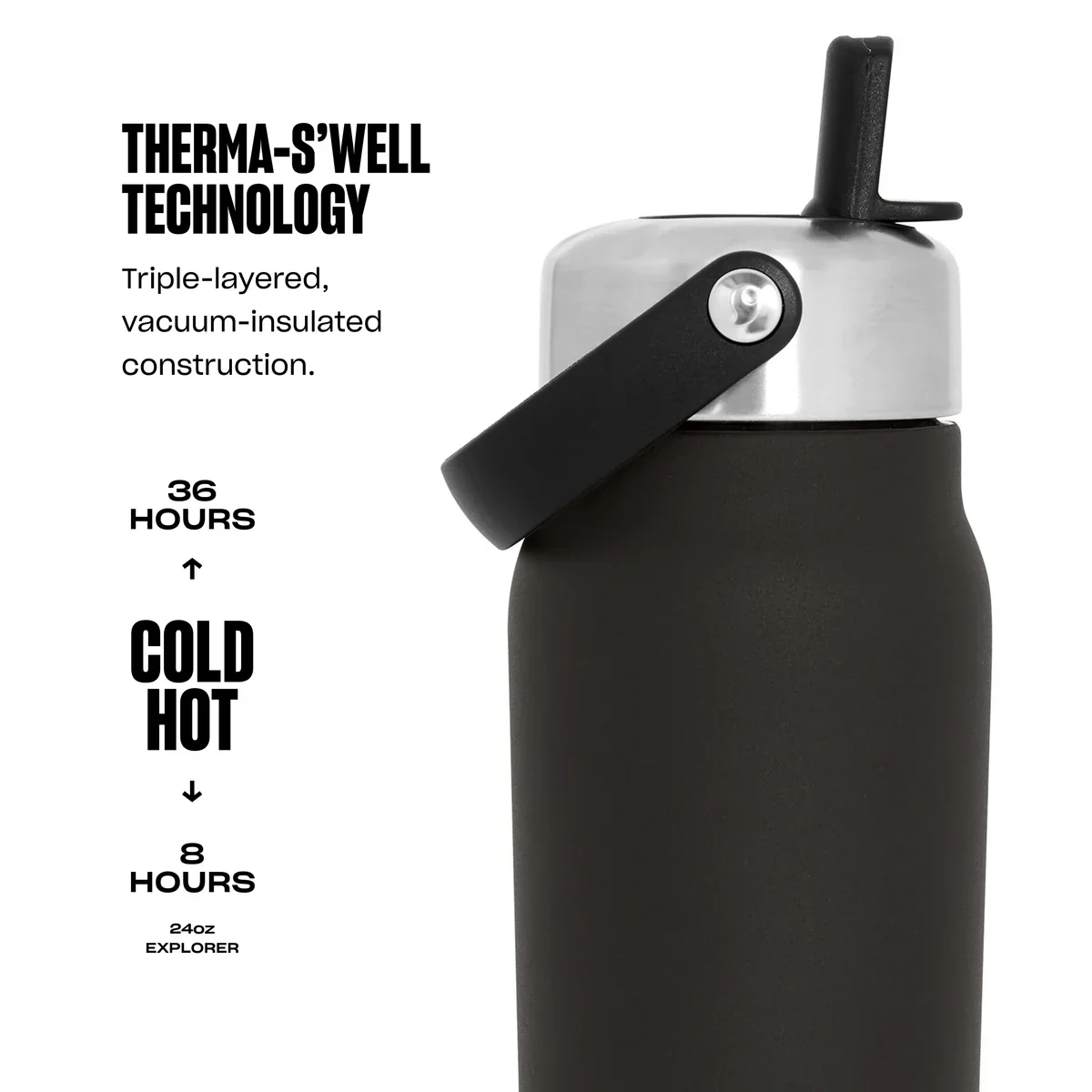 S'well Explorer with Flip Straw Lid – 24oz – Carnelian - Image 6