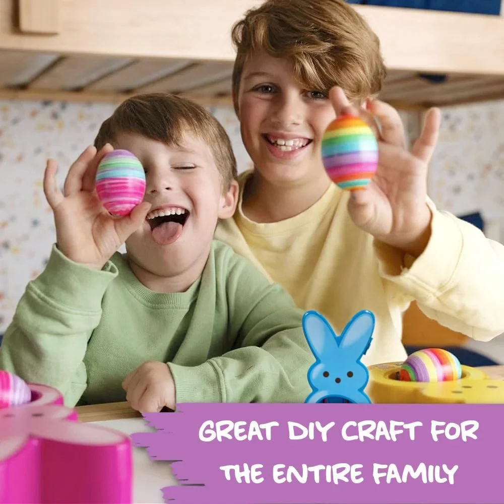 The Eggmazing Easter Peeps Bunny Egg Decorating Kit - Yellow - Image 6