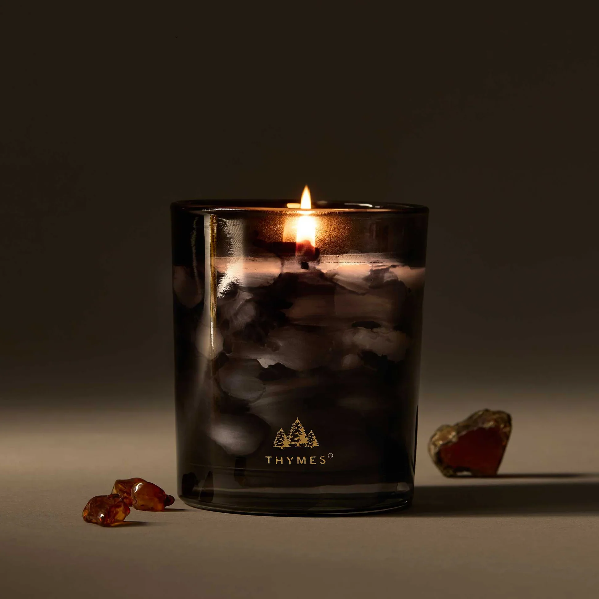 Thymes Noir Woods Poured Candle – 6.5oz - Image 5