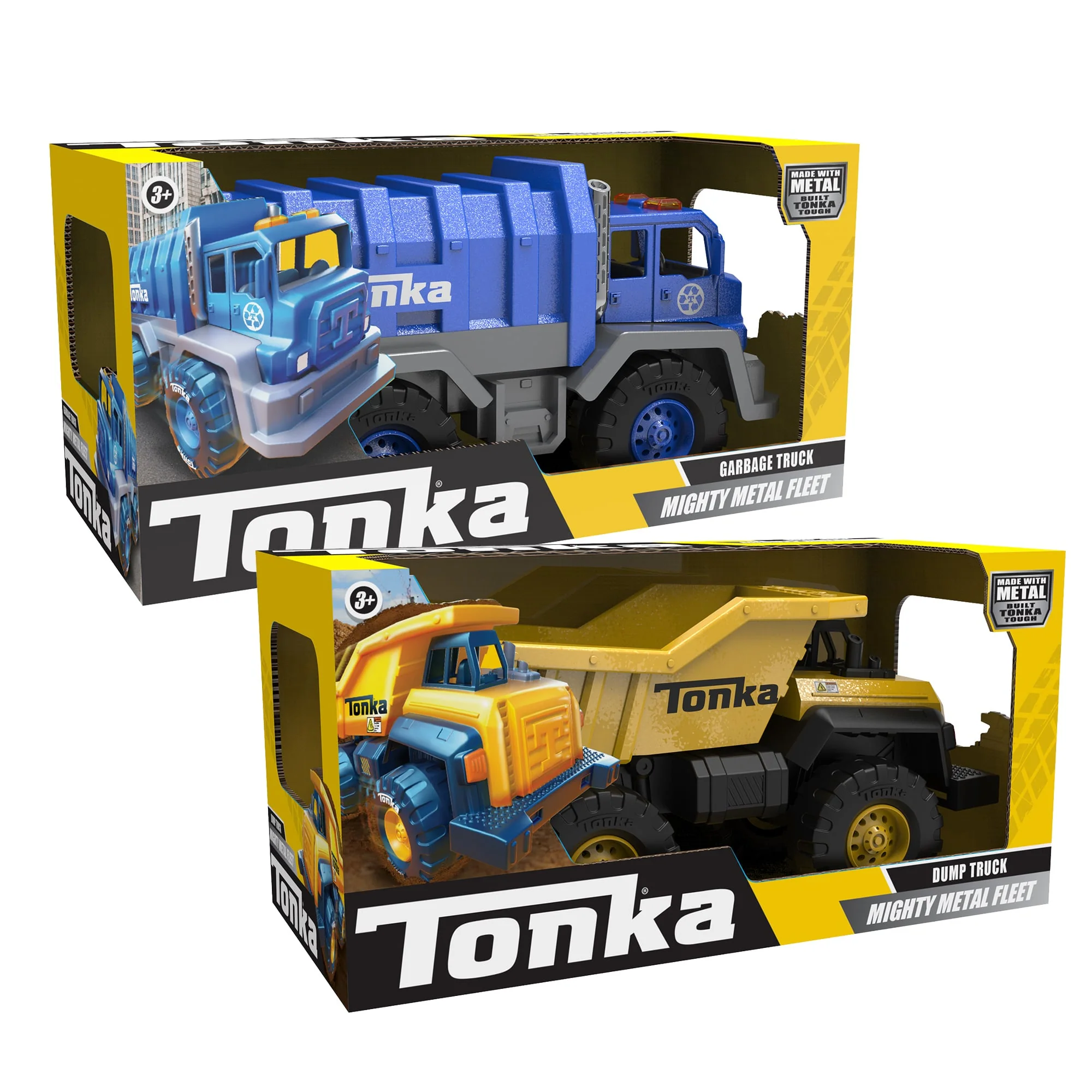 Tonka Mighty Metals Fleet Truck Vehicle – Assorted – Each Sold Separately - Image 2