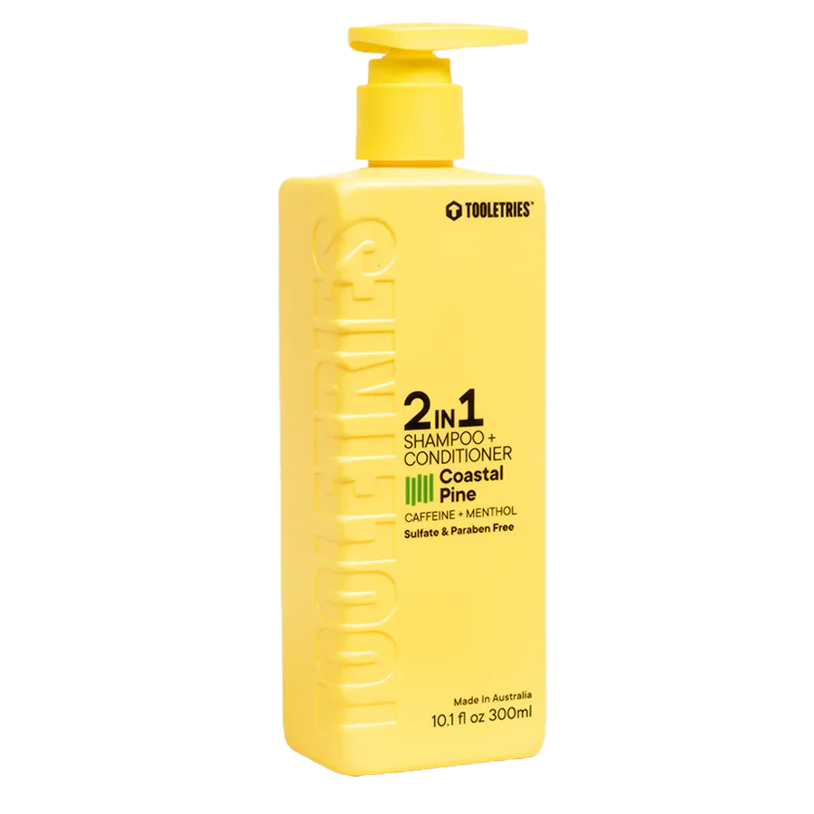 Tooletries 2in1 Shampoo & Conditioner – Coastal Pine – 10.1oz.