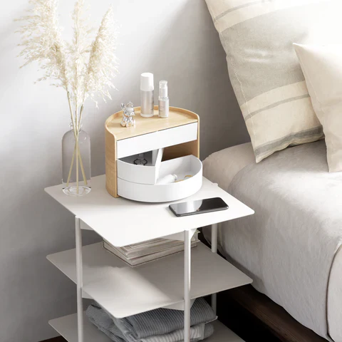 Umbra Moona Storage Box – White – 10.75" x 7" x 6" - Image 8