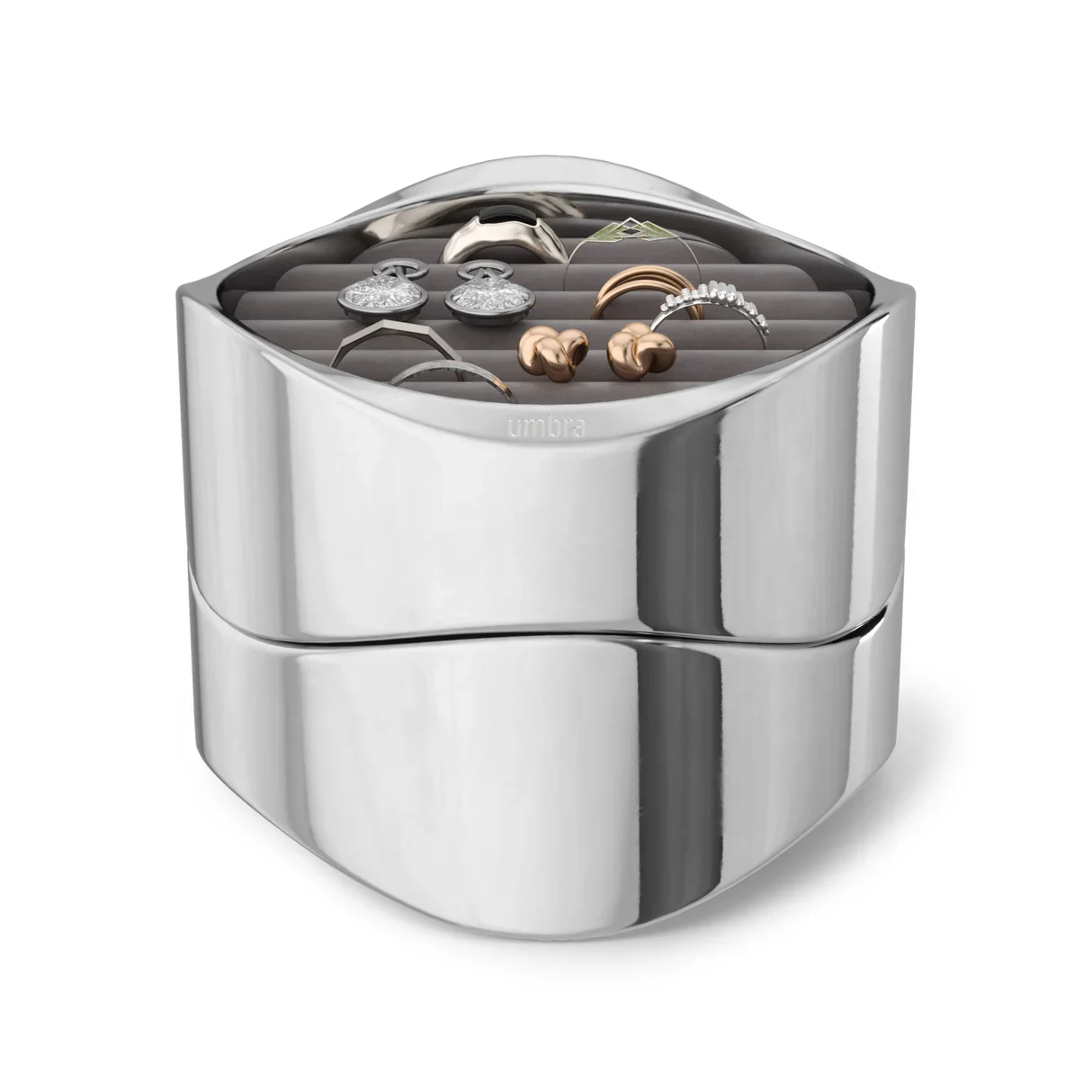 Umbra Wavy Jewelry Organizer – Chrome