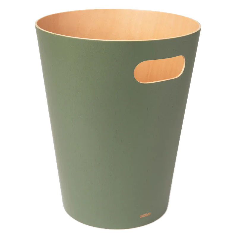 Umbra Woodrow Waste Can – Spruce