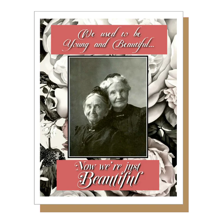 Umlaut Brooklyn Birthday Card – Young and Beautiful