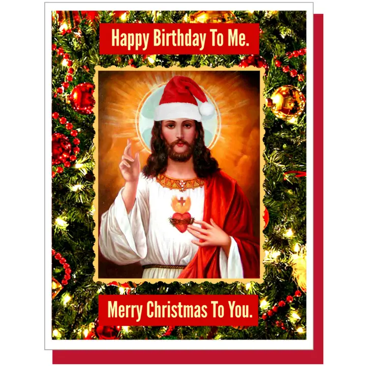 Umlaut Brooklyn Christmas Card – Happy Birthday To Me