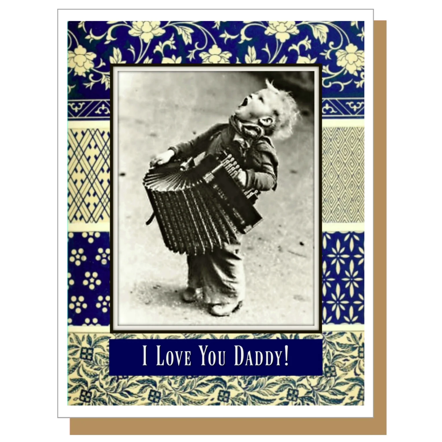 Umlaut Brooklyn Father's Day Card – Love You Daddy - Image 3