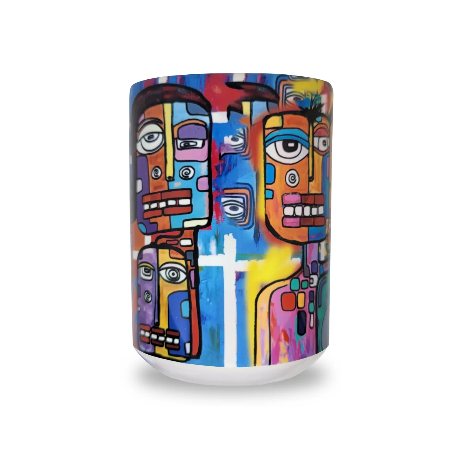 Untitled Union Humanity Series Ceramic Mug – The Observers – 15oz. - Image 3