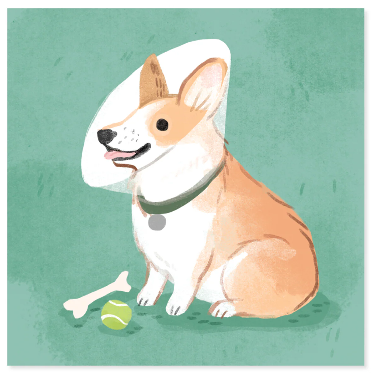 Up With Paper 3D Pop-Up Greeting Card – Get Well Dogs - Image 2
