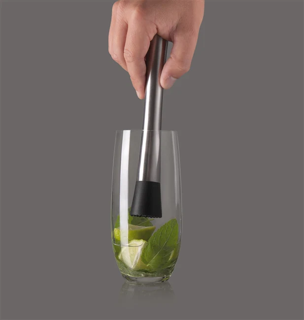 Vacu Vin Stainless Steel Cocktail Muddler - Image 4