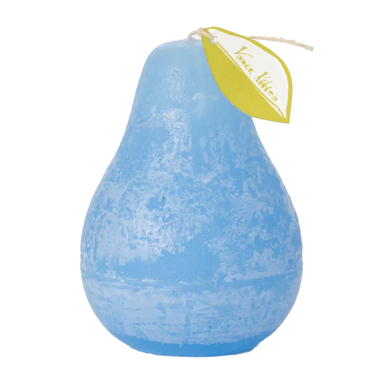 Vance Kitira Timber Pear Candle – Blue – 4.5"