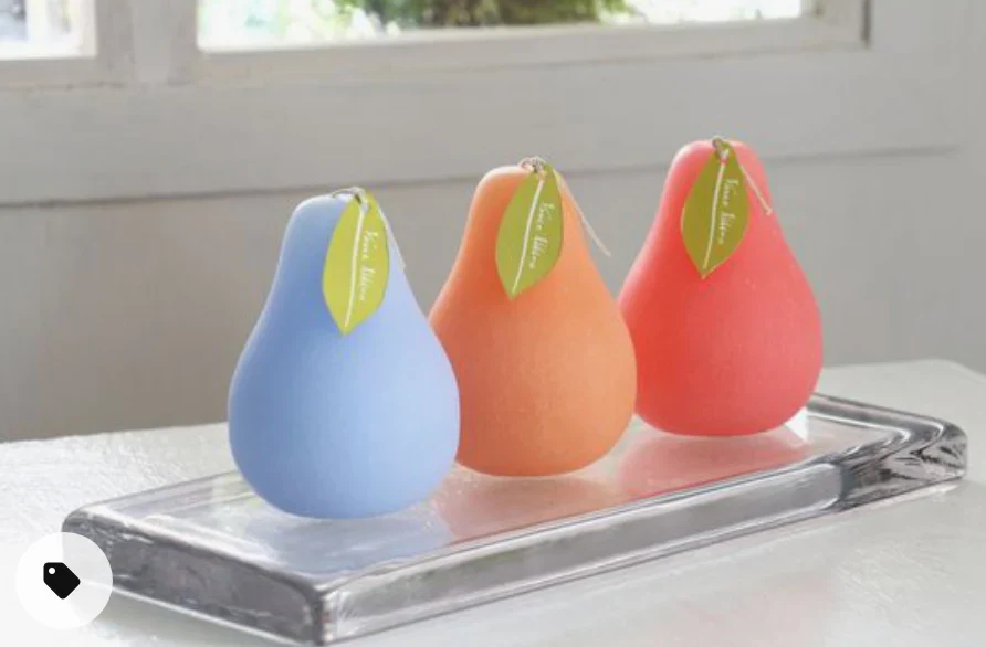Vance Kitira Timber Pear Candle – Coral Timber – 4.5" - Image 3