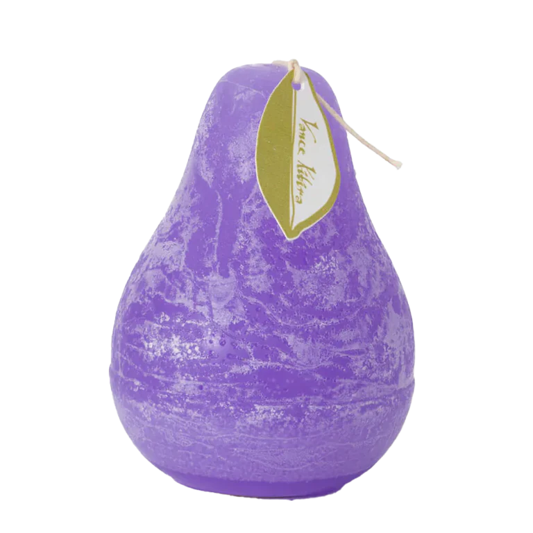 Vance Kitira Timber Pear Candle – Purple – 4.5"