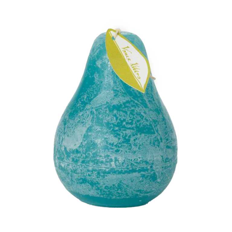 Vance Kitira Timber Pear Candle – Sea Glass – 4.5"