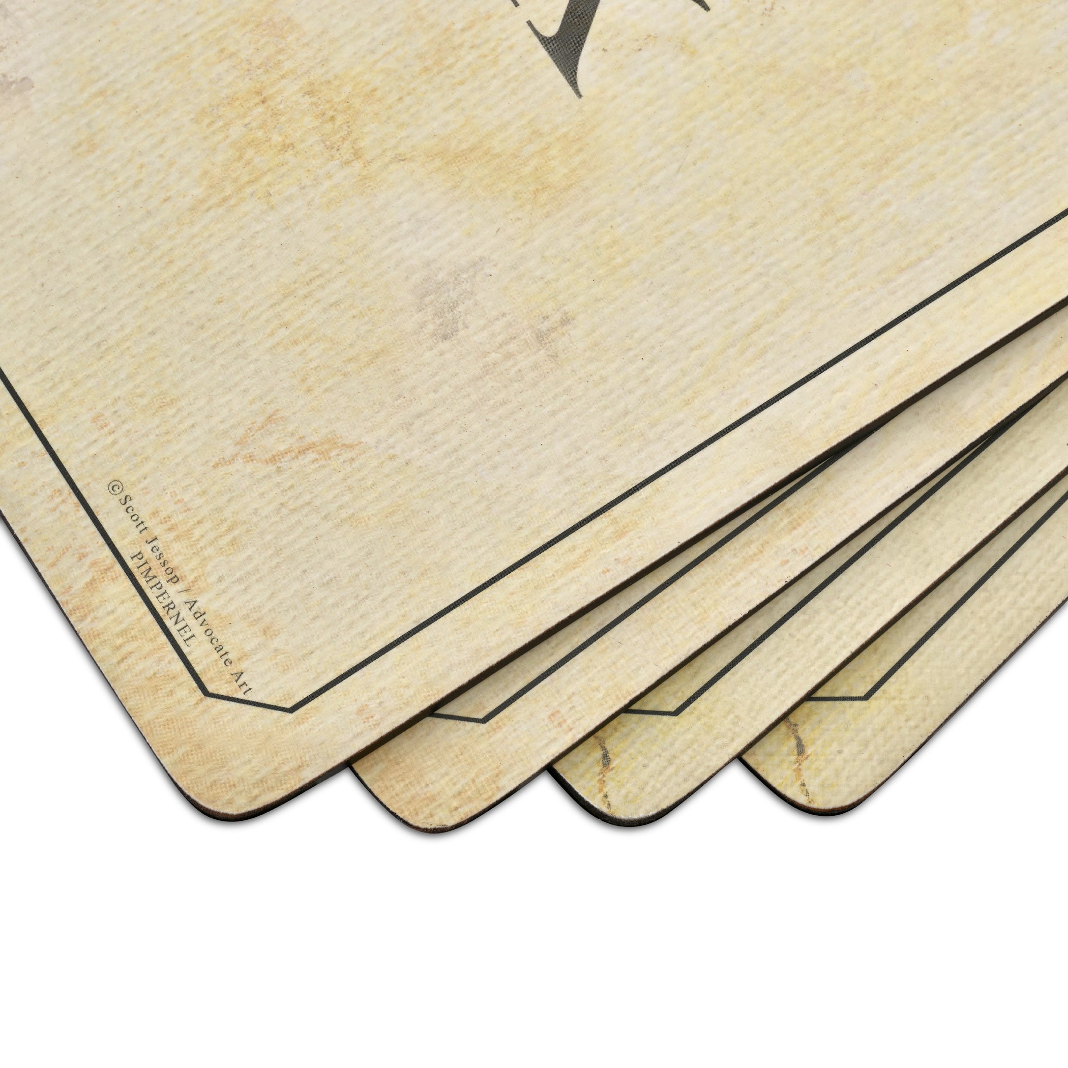 Vin de France Cork Bottom Hard Placemats – Set of 4 - Image 3
