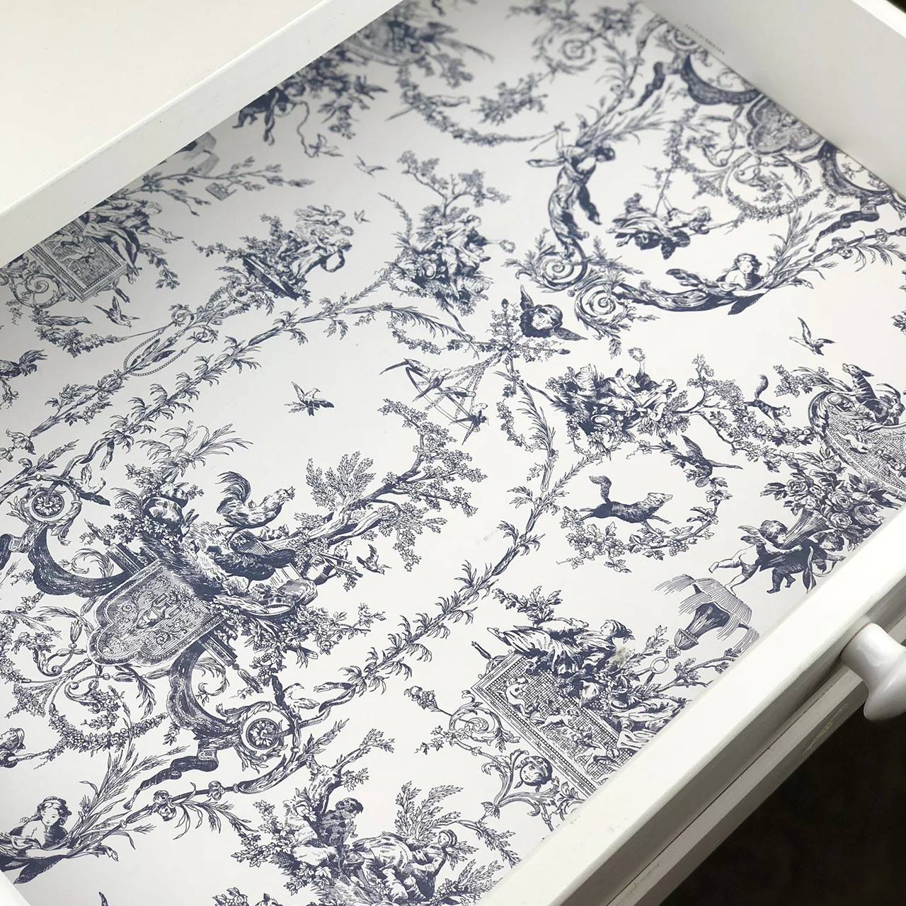 Vintage Toile Scented Drawer Liners – 6 Sheets - Image 2