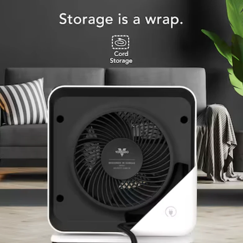 Vornado Velocity Cube 5S Whole Room Space Heater – White - Image 2