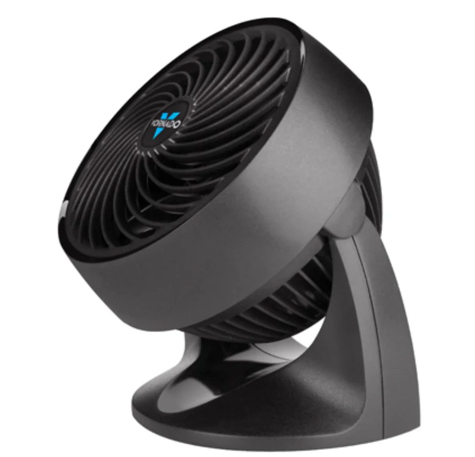 Vornado Vortex Compact Air Circulator Fan – Black – 7 In. - Image 2