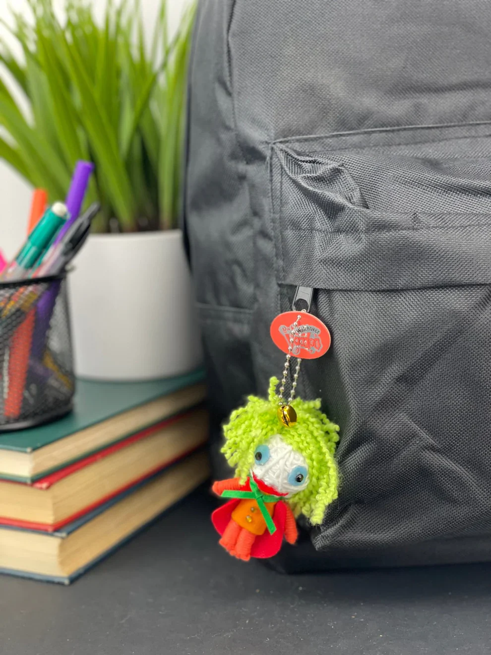 Watchover Voodoo Doll Handcrafted Keychain With Special Message – Comedian - Image 3
