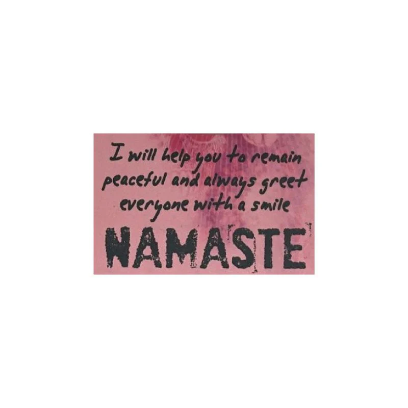 Watchover Voodoo Doll Handcrafted Keychain With Special Message – Namaste - Image 2