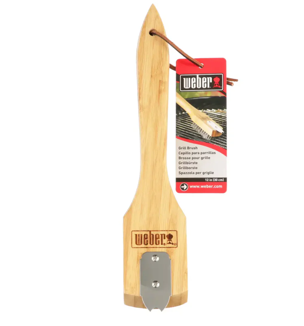 Weber Bamboo Grill Brush – 12" - Image 2