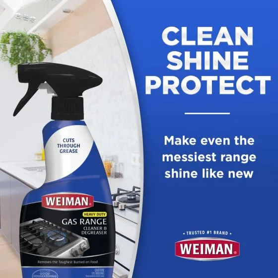 Weiman Gas Range Cleaner and Degreaser - 12 oz - Image 3
