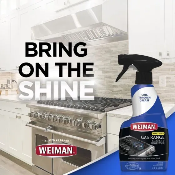 Weiman Gas Range Cleaner and Degreaser - 12 oz - Image 5