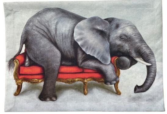 Wildlife At Leisure – Elephant And Friends Note Cards – Set of 6 - Image 2
