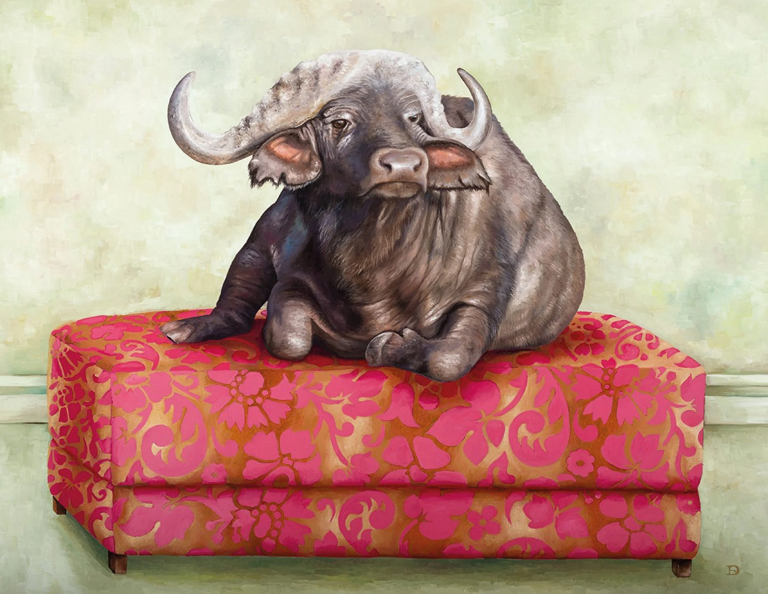 Wildlife At Leisure – Rhino And Friends Note Cards – Set of 6 - Image 5