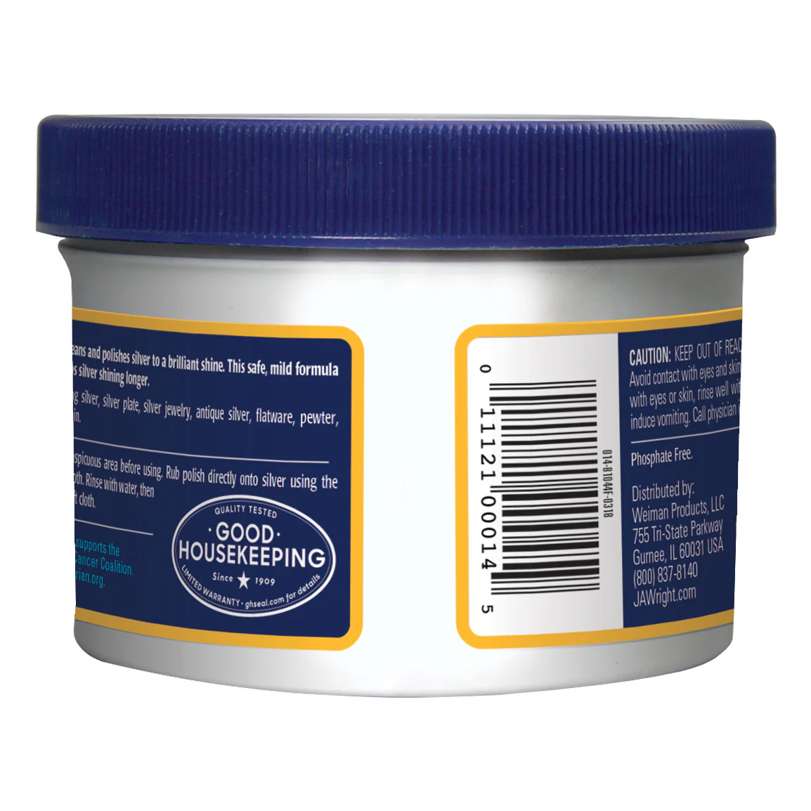 Wright's Silver Cream – 8oz - Image 2