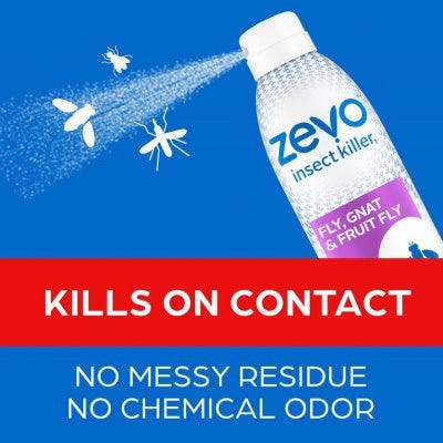 Zevo Instant Action Flying Insect Killer – For Fly Gnat & Fruit Fly – 10 oz. - Image 2