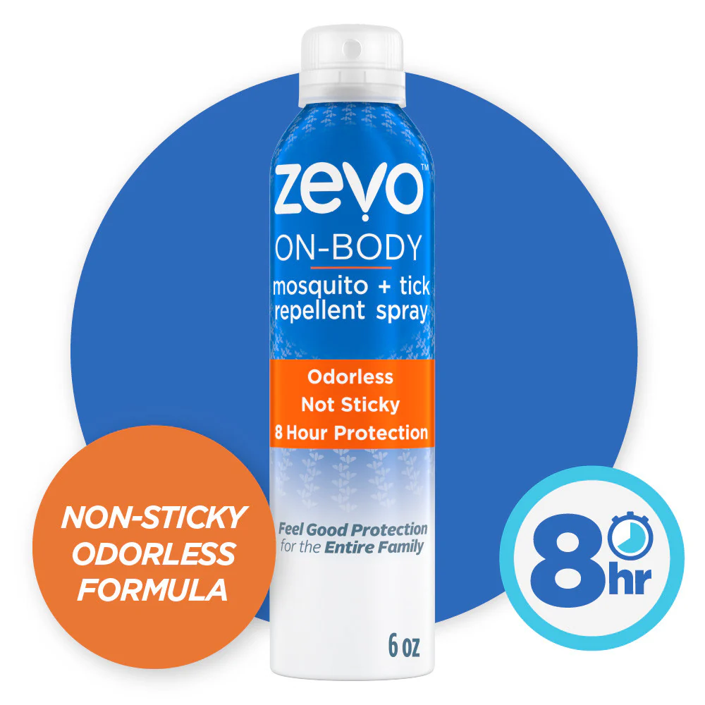 Zevo On-Body Mosquito and Tick Repellent Aerosol Spray – 6 oz - Image 2