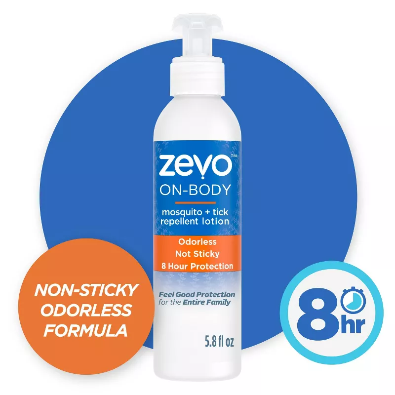Zevo On-Body Mosquito and Tick Repellent Lotion – 5.8oz - Image 2